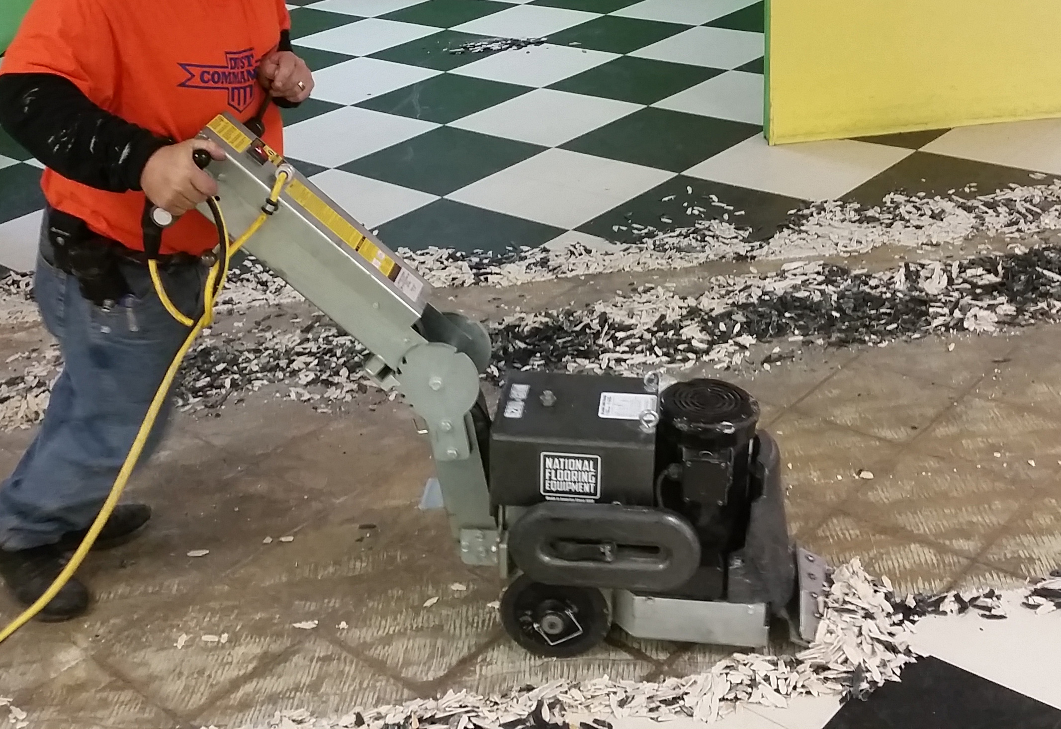 Tile Floor removeing